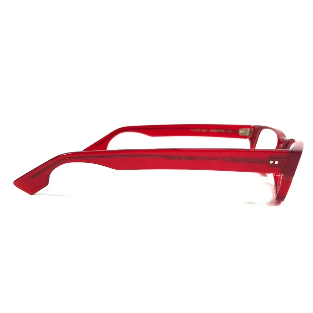 Jean Lafont Eyeglasses Frames TIBERE 462 Clear Transparent Red 52-16-148